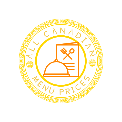 All Canadian Menu Prices