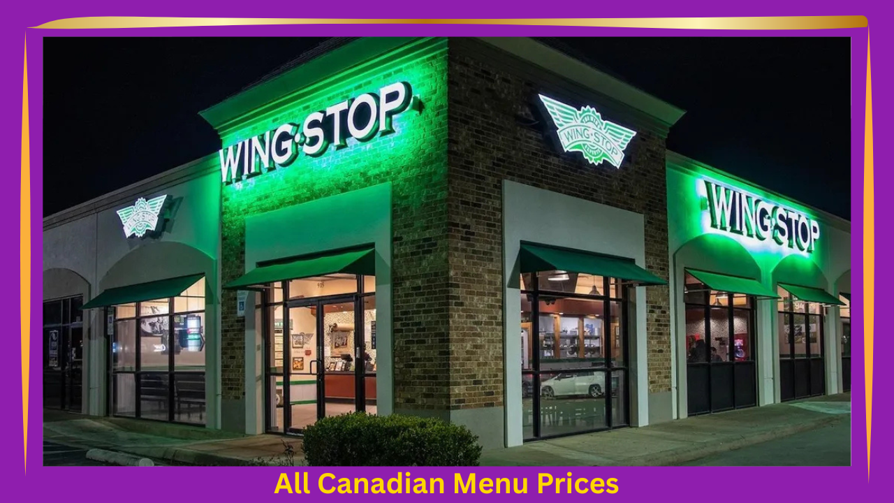 Wingstop Menu With Prices In Canada