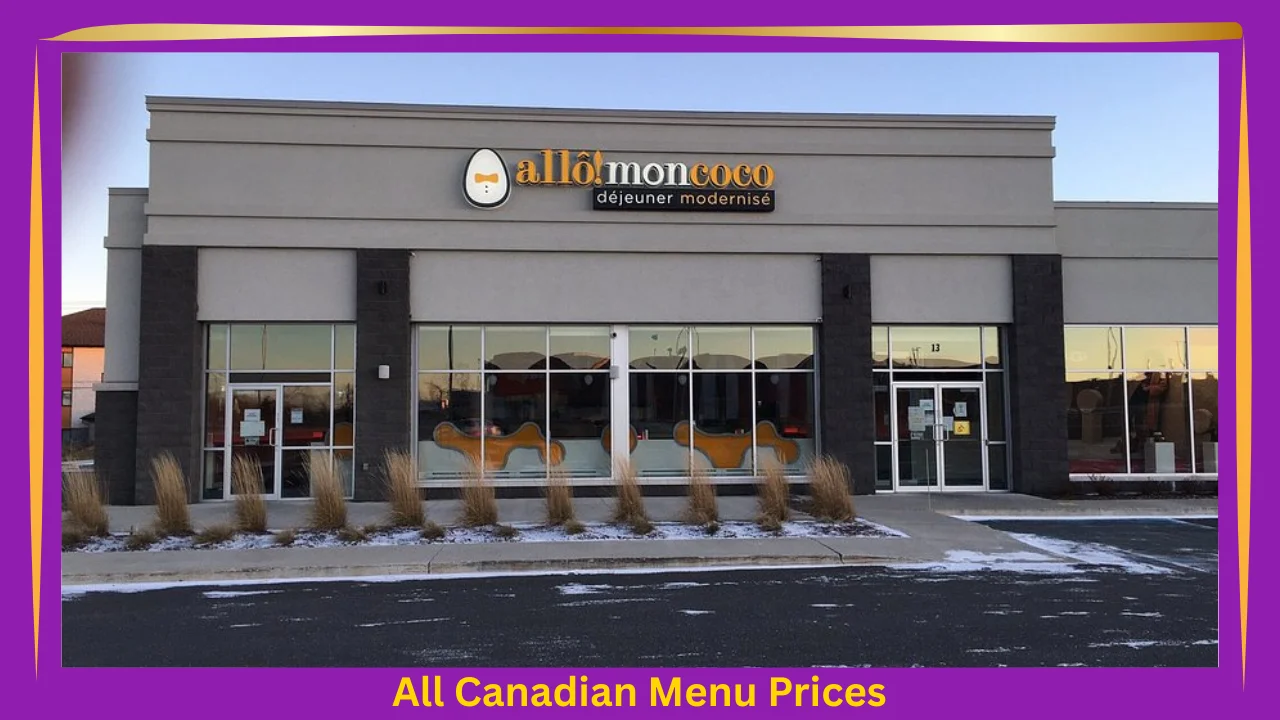 Allo Mon Coco Menu With Prices In Canada