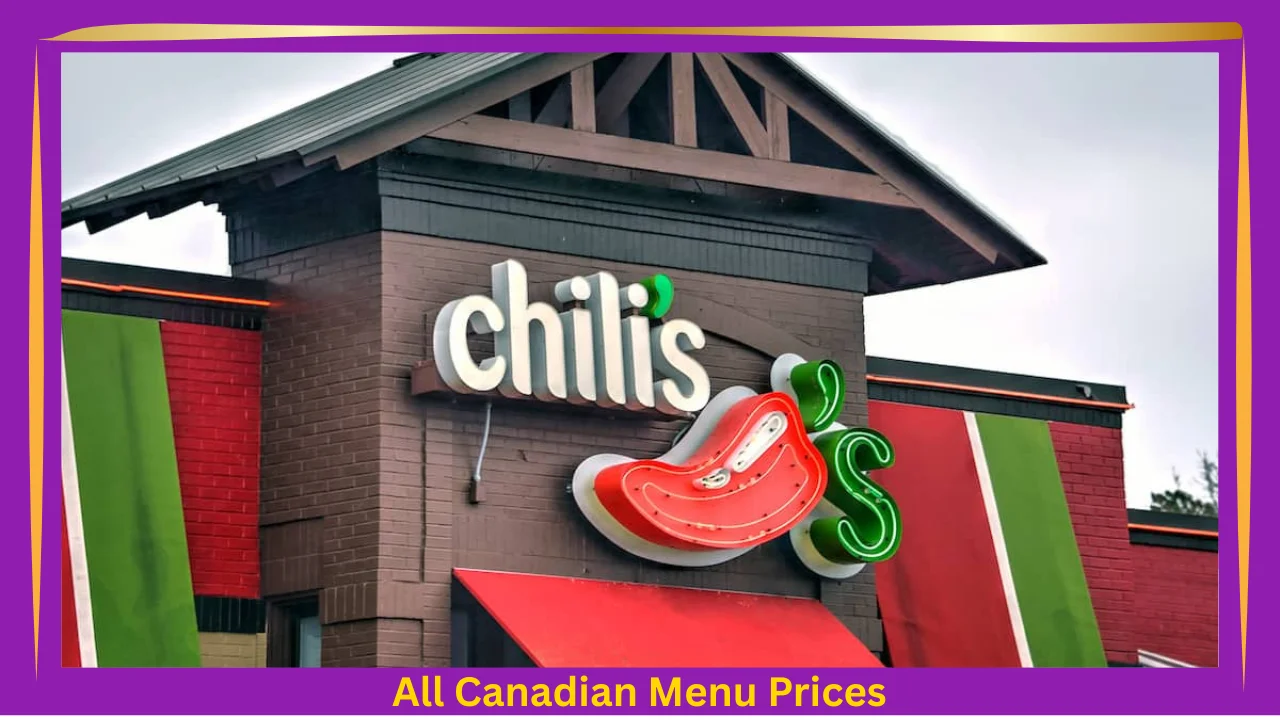 Chili’s Grill & Bar Menu Prices In Canada 1 Chili's Grill & Bar Menu With Prices In Canada