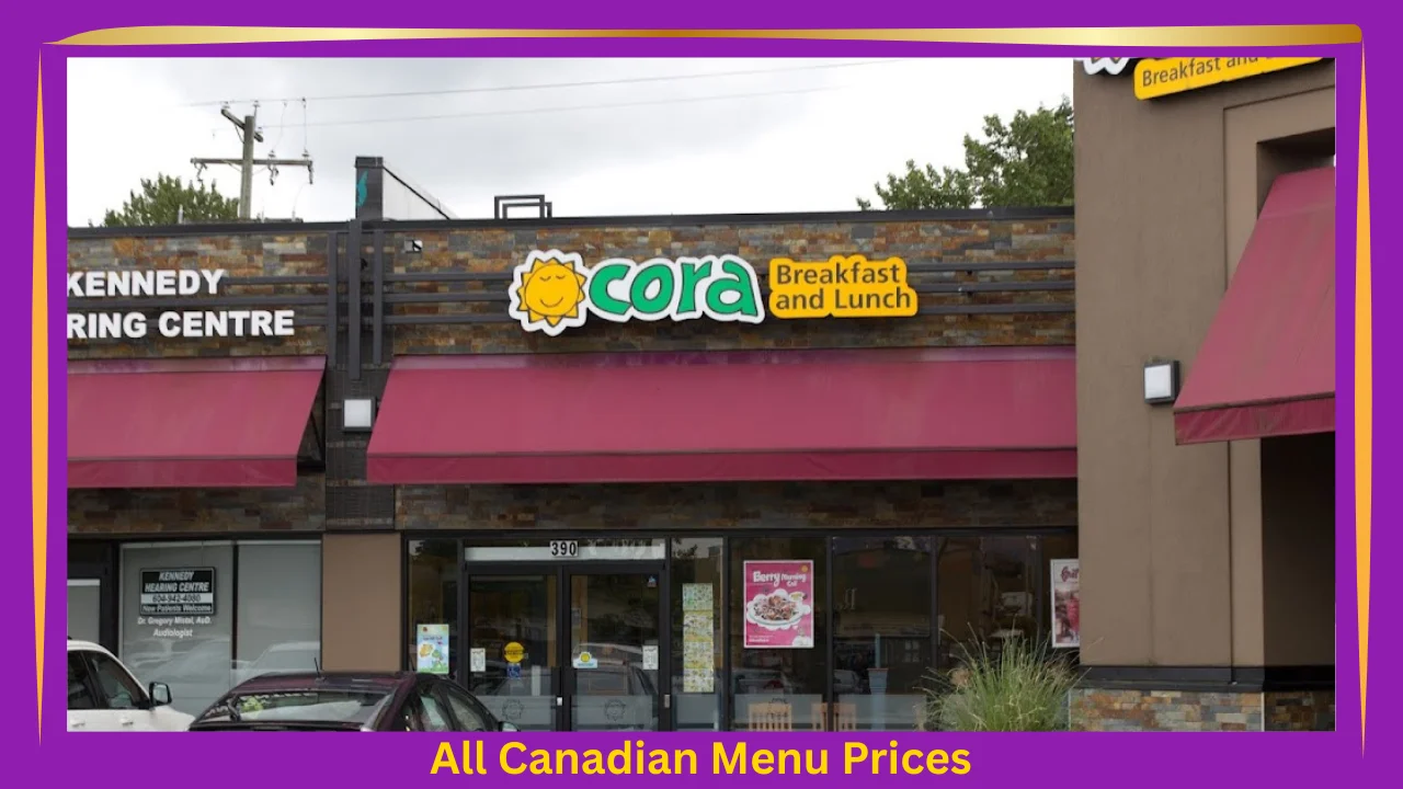 Cora Menu With Prices In Canada