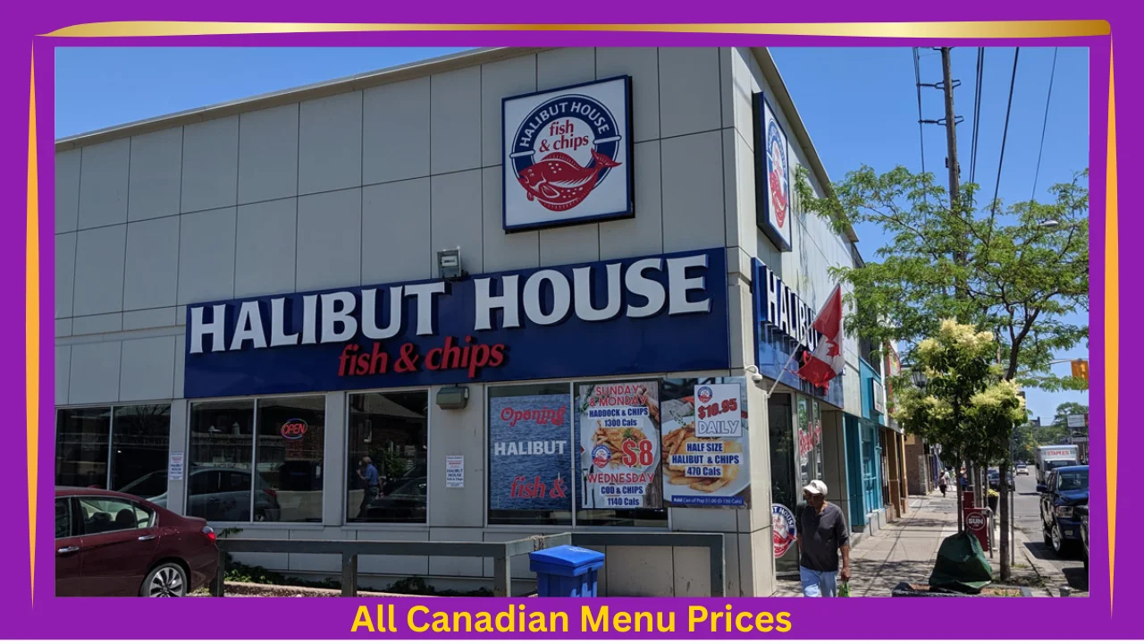 Halibut House Menu With Prices In Canada