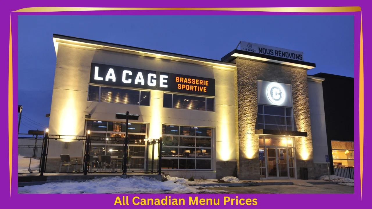 Cage au Sport Menu Prices In Canada 1 Cage au Sport Menu With Prices In Canada