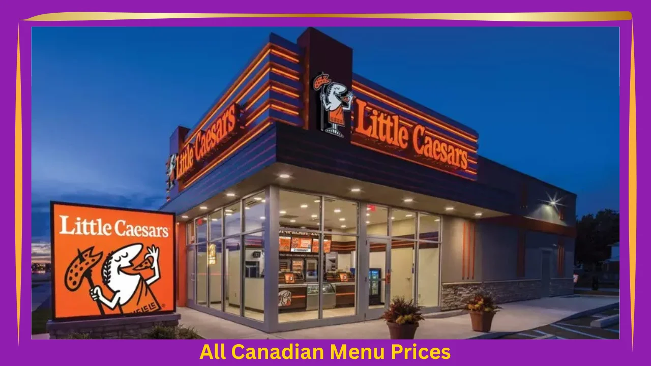 Little Caesars Menu With Prices In Canada
