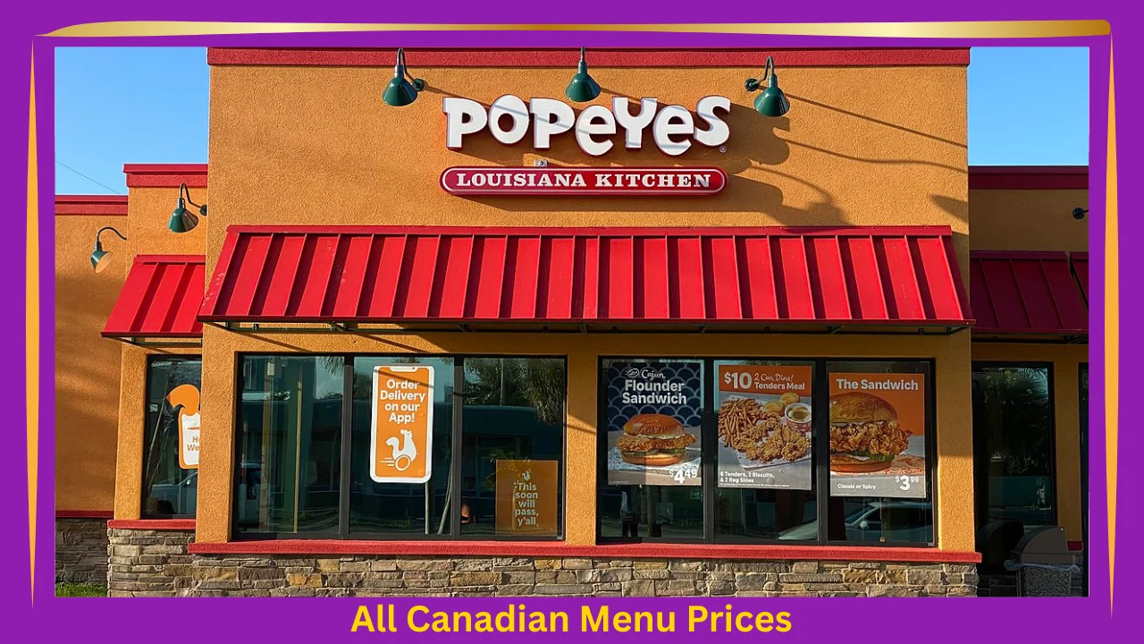 Popeyes Menu Prices In Canada 1 Popeyes Menu Canada