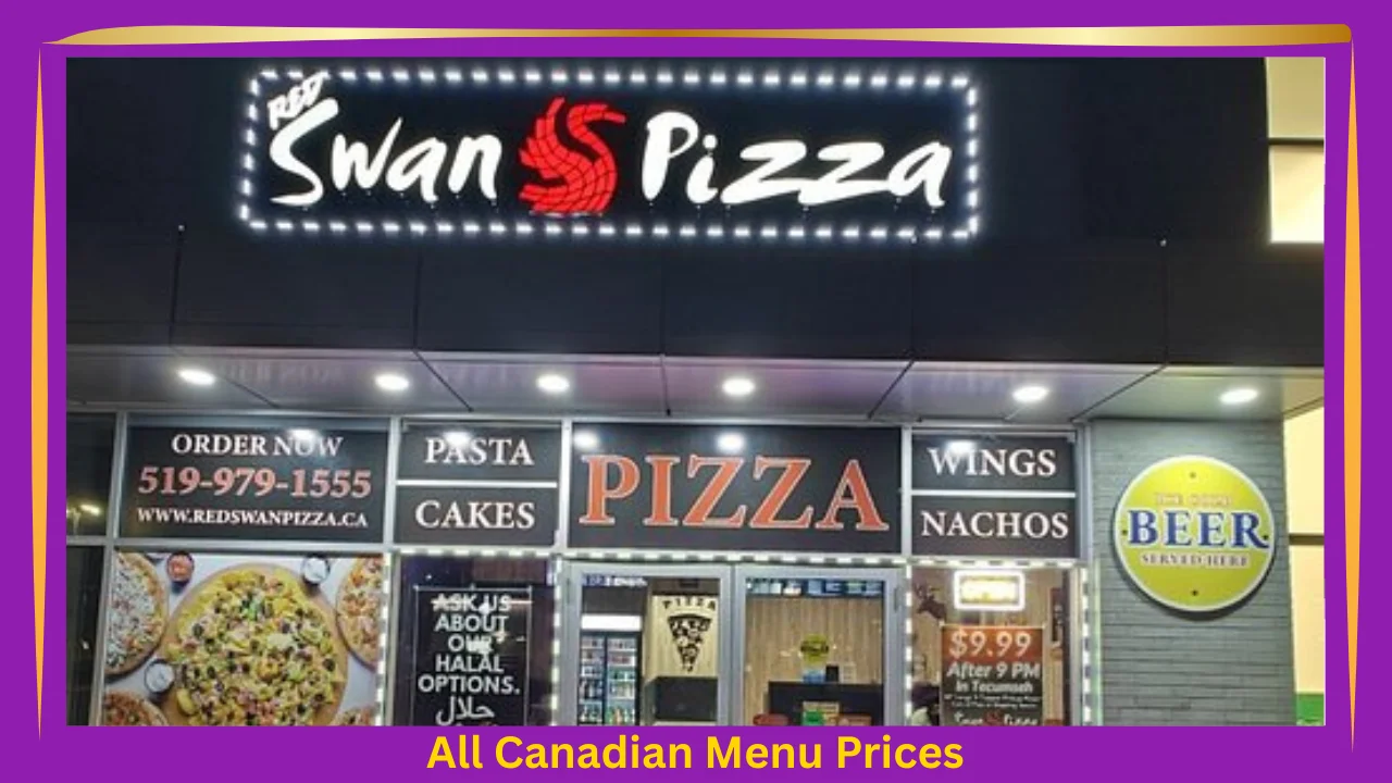 Red Swan Pizza Menu Prices In Canada 1 Red Swan Pizza Menu With Prices In Canada
