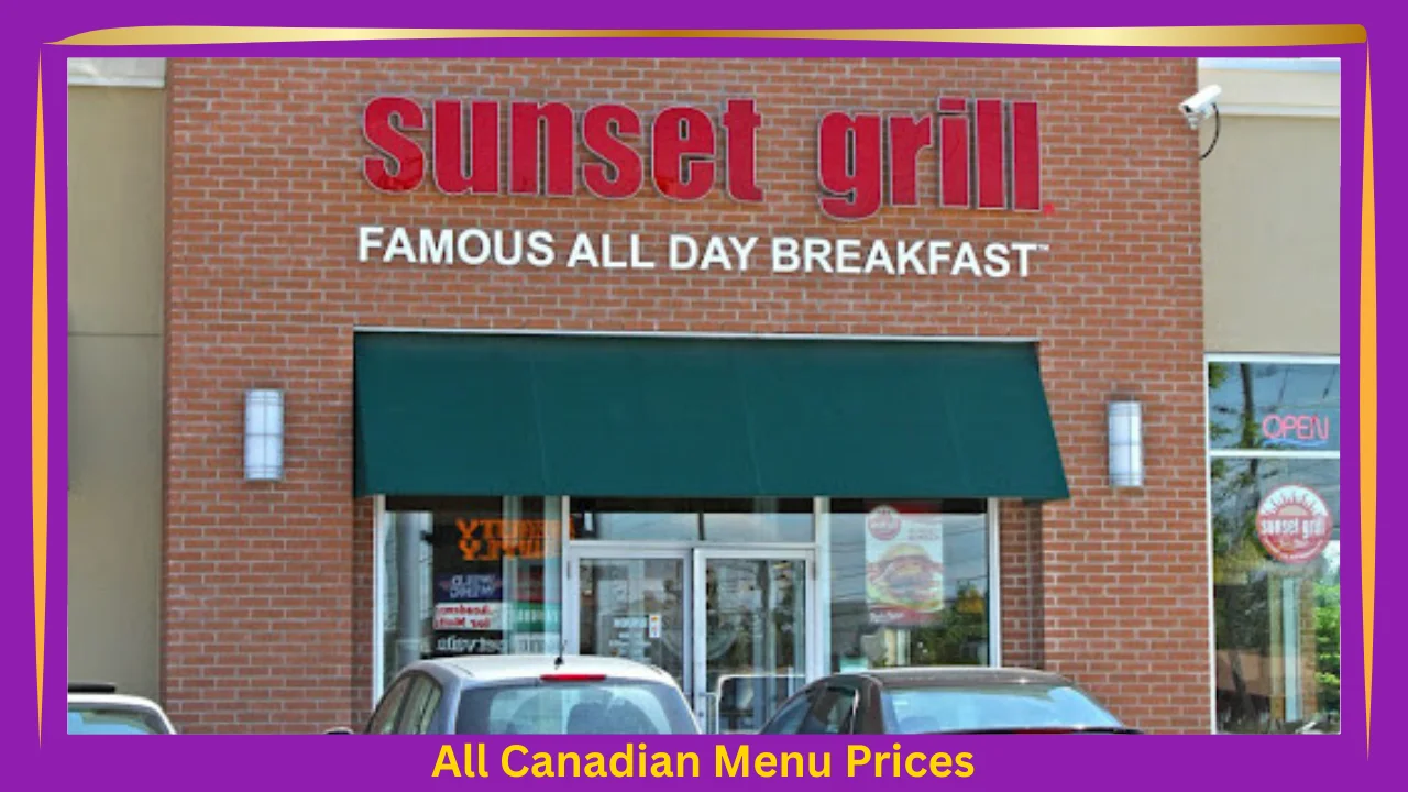 Sunset Grill Menu Prices In Canada 1 Sunset Grill Menu With Prices In Canada