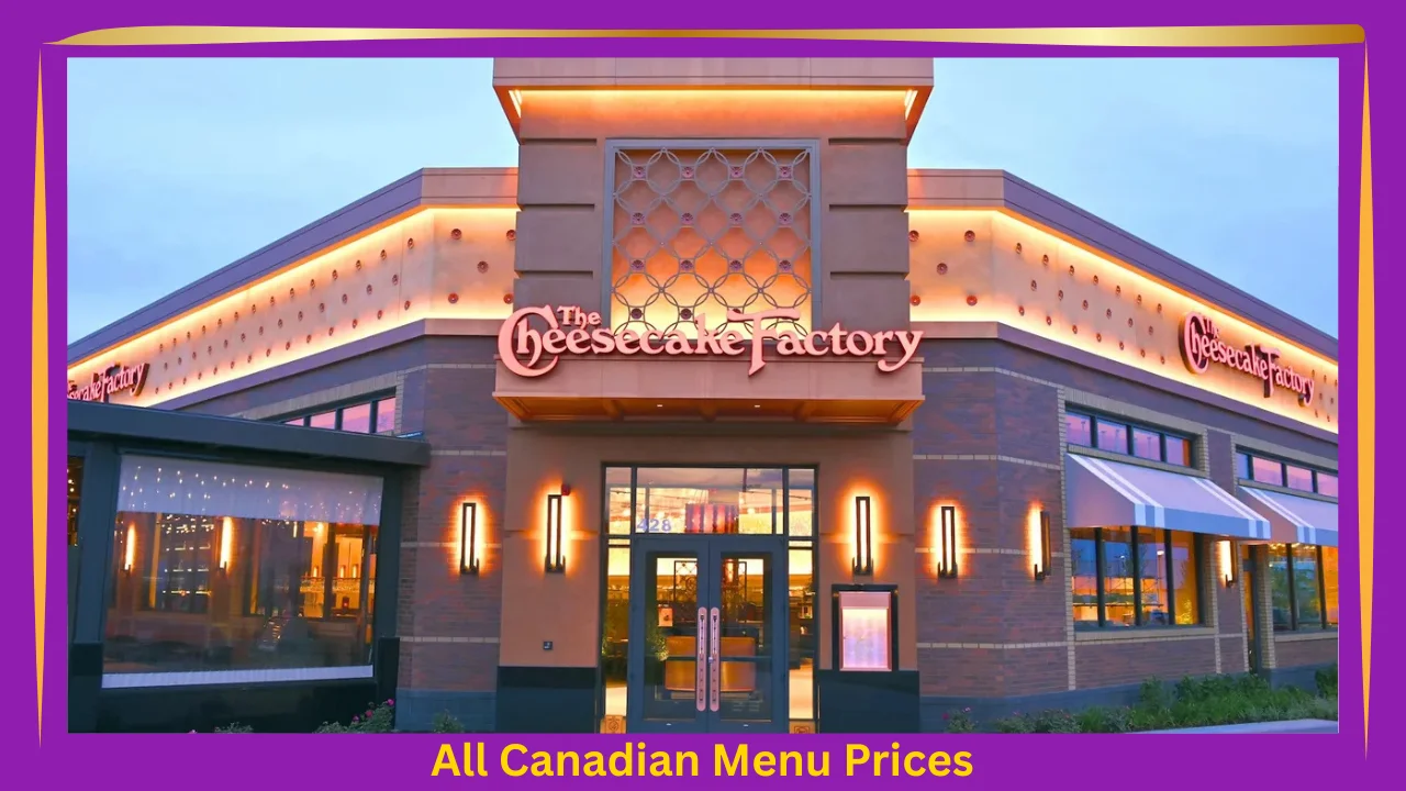 The Cheesecake Factory Menu Prices In Canada 1 The Cheesecake Factory Menu With Prices In Canada