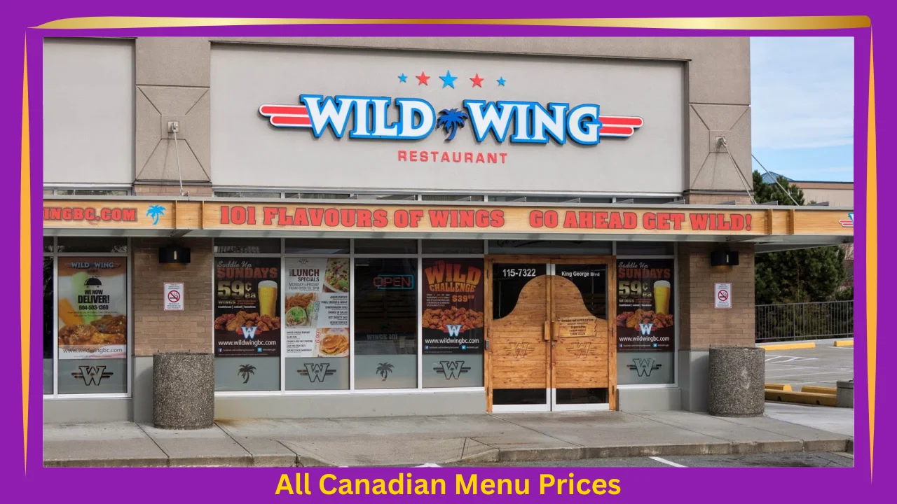 Wild Wing Menu Prices In Canada 1 Wild Wing Menu With Prices In Canada