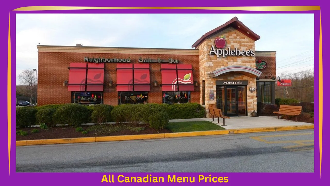 Applebee’s Menu Prices In Canada 1 Applebee's Menu Prices In Canada