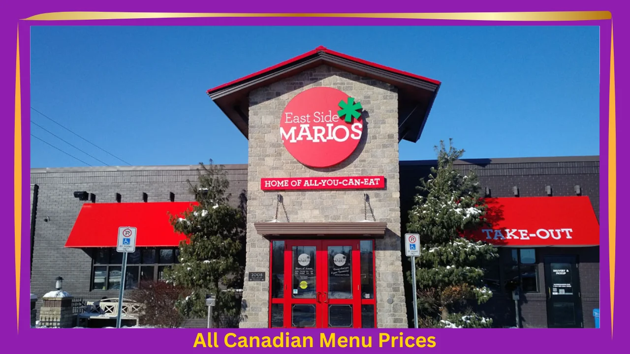 East Side Mario's Menu Prices In Canada 1 East Side Mario's Menu Prices In Canada